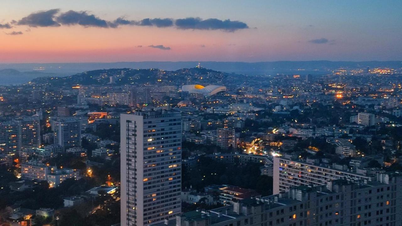 Panoramic View Of Marseille For Two Apartment Luaran gambar